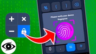 How to use fingerprint lock in HideU calculator (Best app hider) screenshot 4