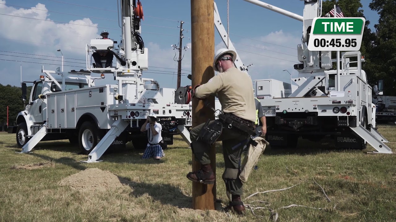 2019 Pole Top Rescue Competition — Levi Fagan, EnergyUnited
