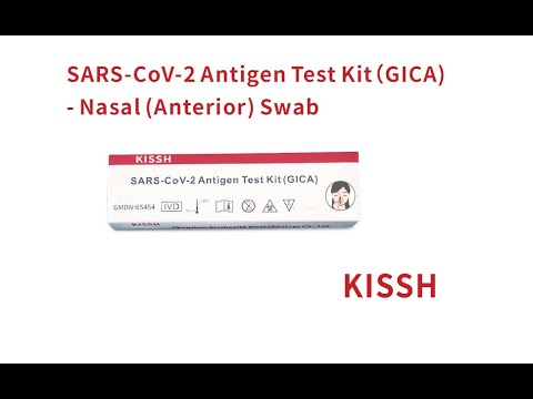 How to use: SARS-CoV-2 Antigen Test Kit (GICA) - Nasal Anterior Swab ...