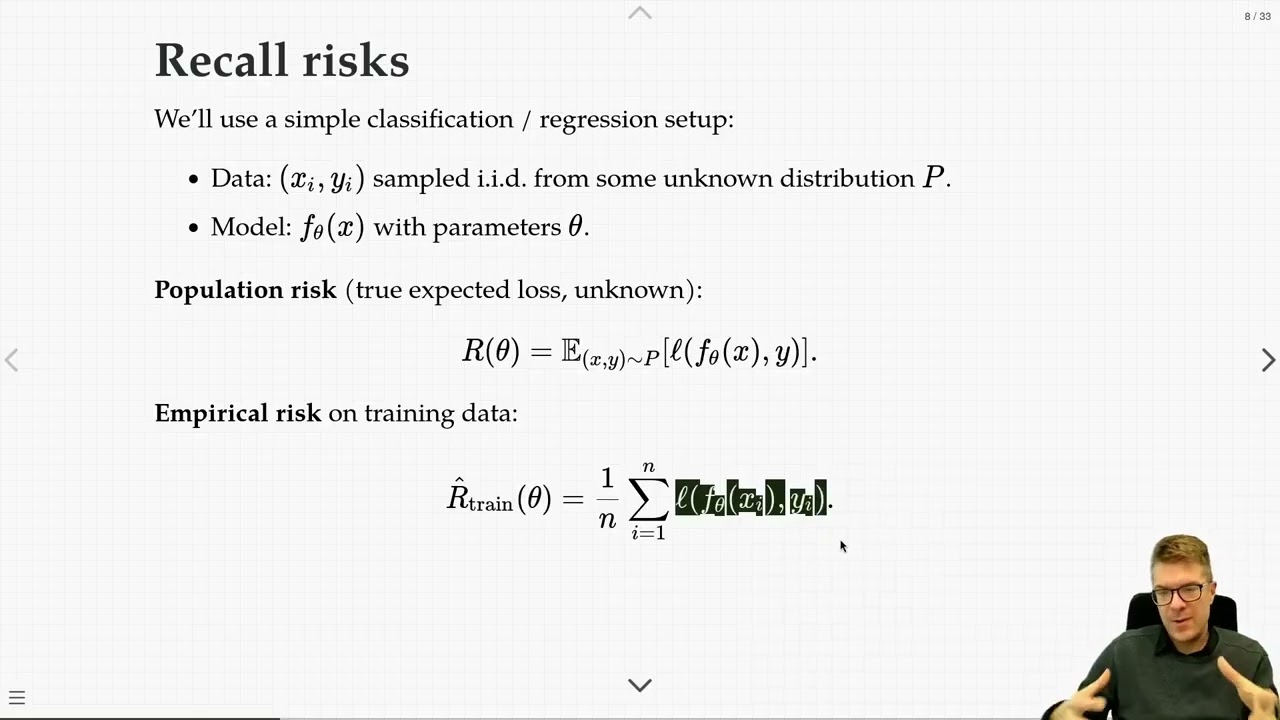 CSCI 3151 - M37 -  Overfitting, capacity, and deep network generalization