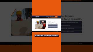 Webflow Template For Construction Website - Builder TNC