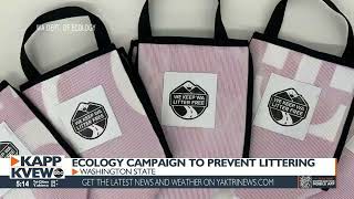 WSDOT, Ecology offering free car litter bags to reduce littering along roads