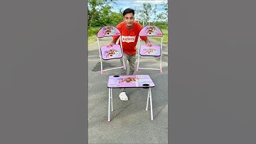 Unicorn 2 Chair and 1 Table | Playgro Rectangle Table 🥹