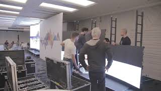 Curved Led Wall Set Up Soundvoice