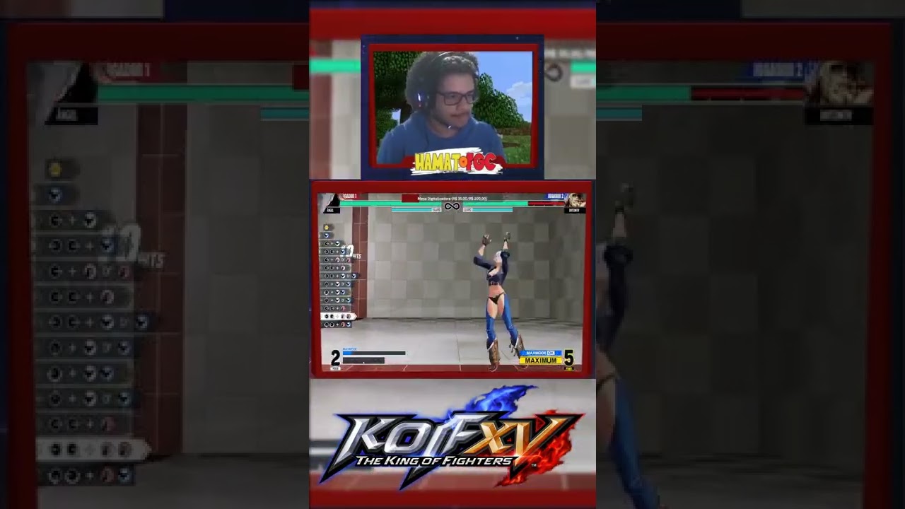 Trials 5 da angel KOF XV 