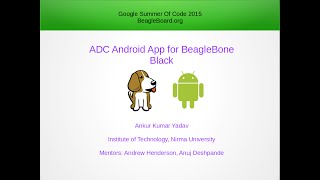 ADC Android App for BeagleBone Black