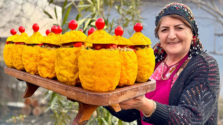 Grandma Style Beef Stuffed Lemon Recipe: A Taste You'll Never Forget!