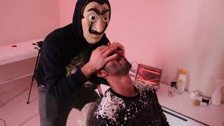 ASMR TURKİSH BARBER HEAD NECK BACK AMR EAR FACE MASSAGE