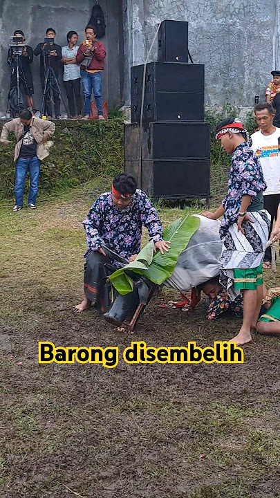 penyembelihan korban barongan!!! membuat kuwalahan #jaranan #kesurupan #barongan