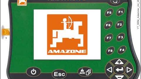 Amazone Amatron3- Preparing a USB stick for use.