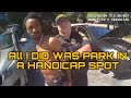 Man Gets Arrested After Giving Cops A Fake Name For Parking In A Handicap Spot.