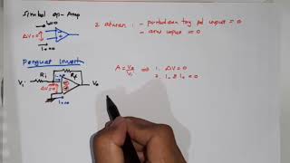 Penguat Inverting Op-Amp