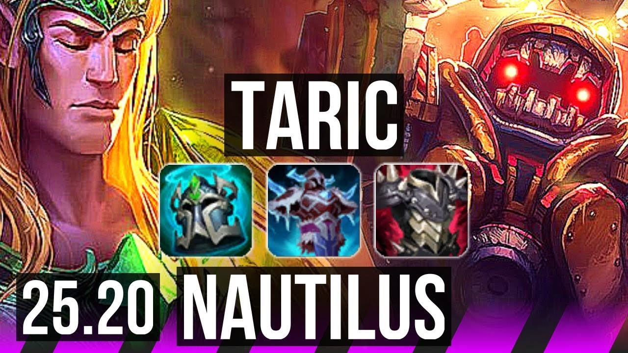 TARIC & Lucian vs NAUTILUS & Varus (SUP) | 3/2/32 | KR Master | 25.20