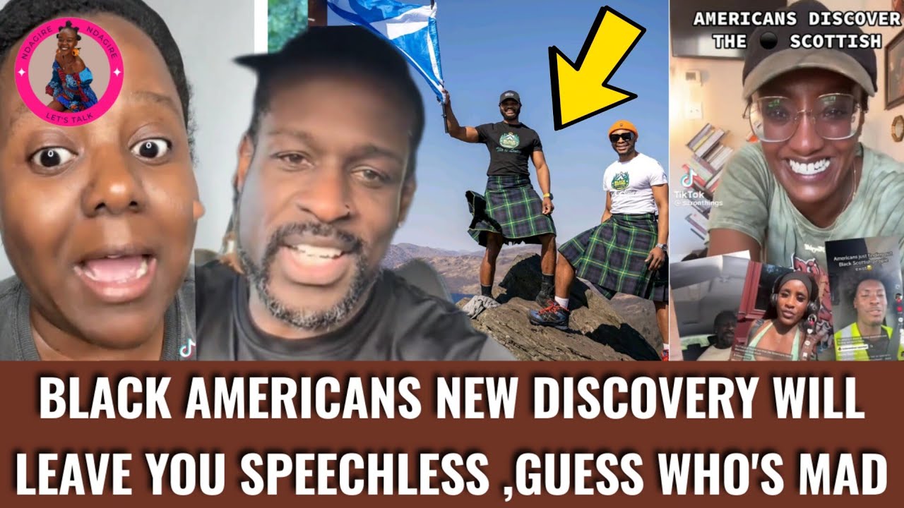 Black Americans GET EMOTIONAL After Discovering this  in SCOTLAND, Guess Who's MAD