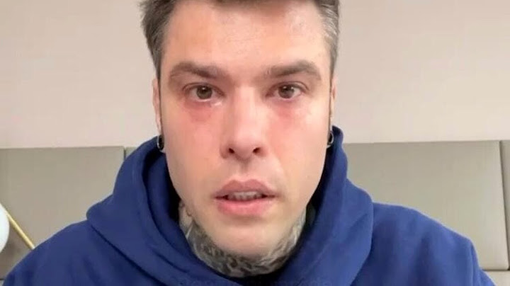 Arriva la spiegazione di Fedez che confessa tutta la verità