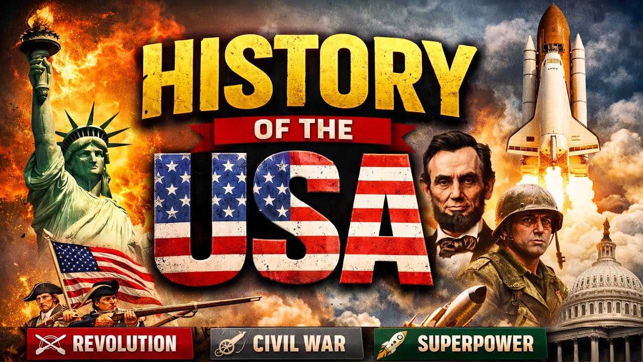 History of the United States of America | Complete USA History Explained