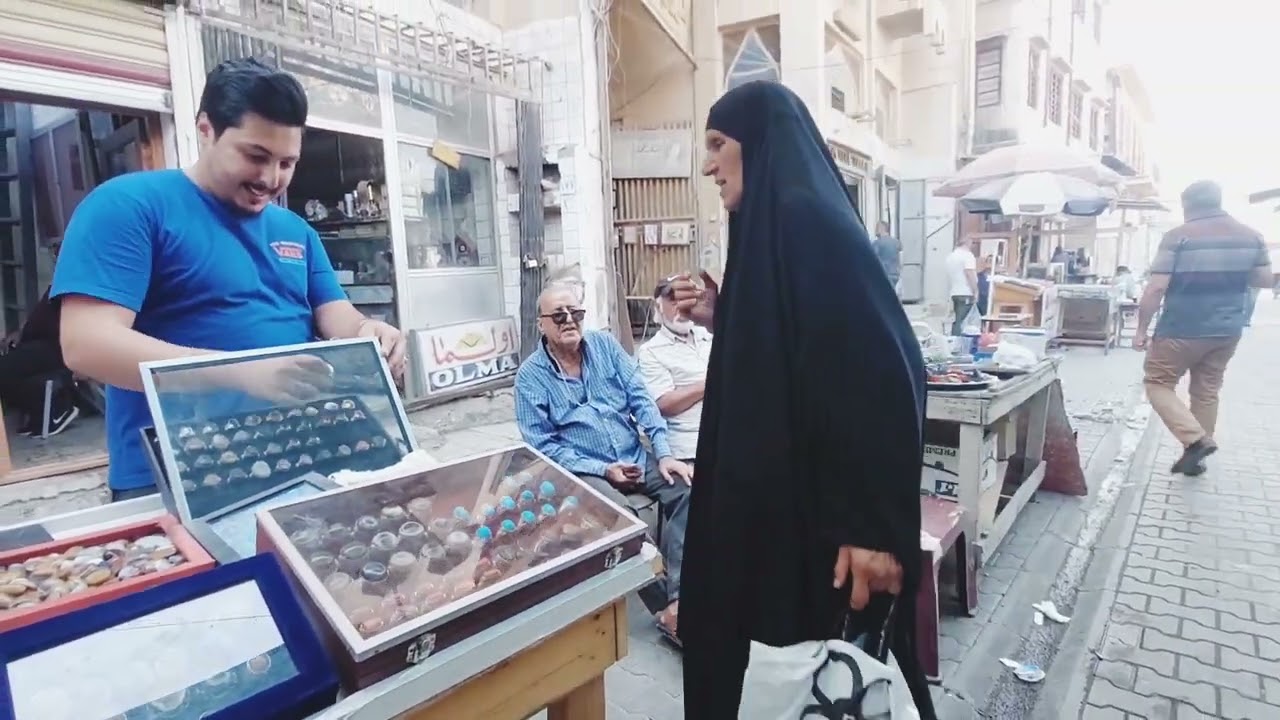 جولة في سوق هرج العثماني الميدان وسط مدينة بغداد لبيع الادوات المستعملة