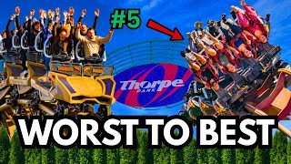 Ranking EVERY Ride at Thorpe Park from WORST to BEST!