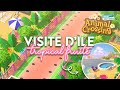 Visite dle tropicale fruite unique    animal crossing new horizons