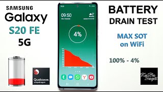 Samsung Galaxy S20 FE 5G - Battery Drain Test