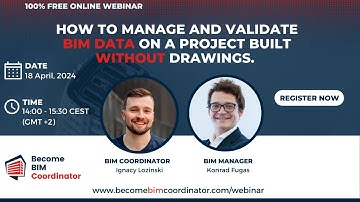 How to manage and validate BIM data on a project built without drawings.