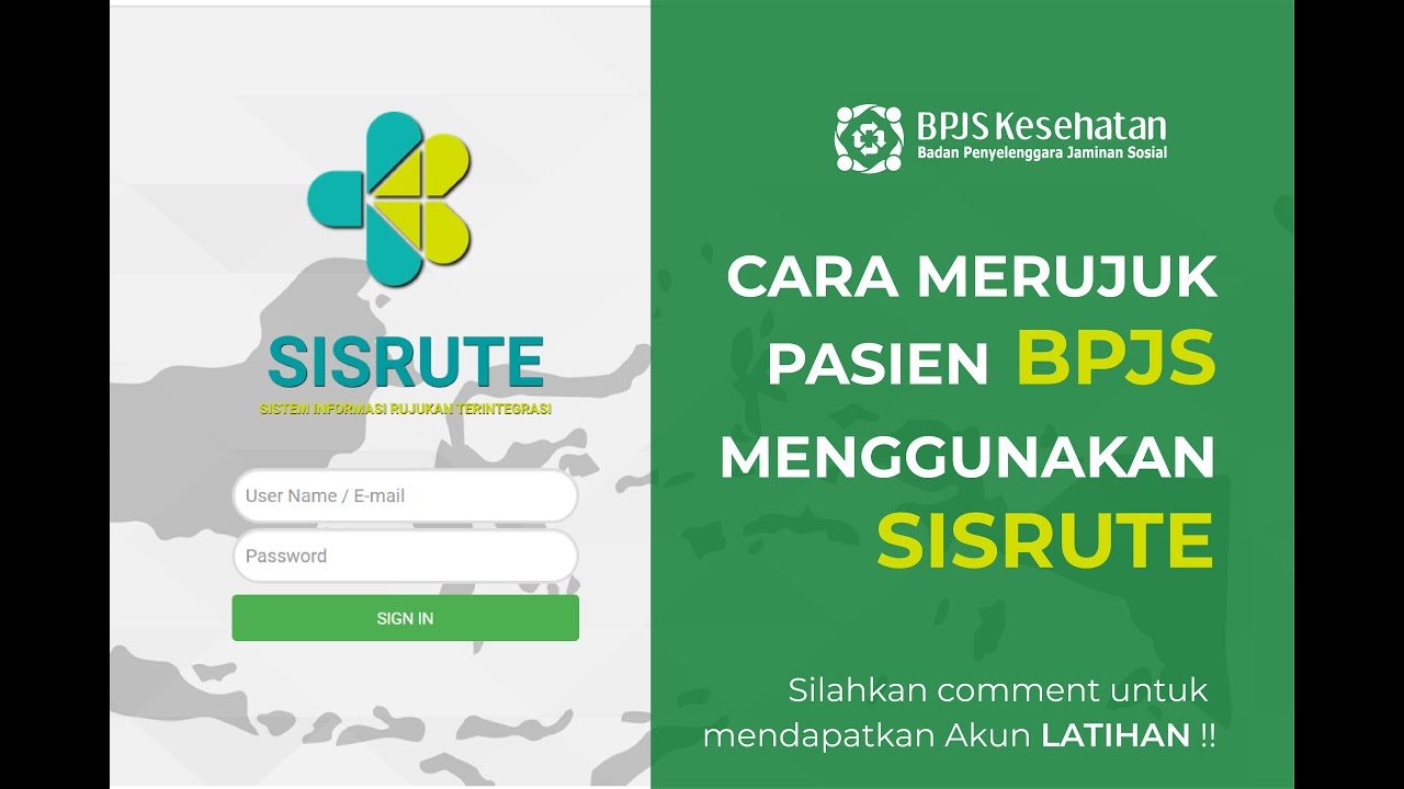 CARA RUJUK PASIEN BPJS MENGGUNAKAN SISRUTE