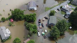 Jeffersonville VT flood July 2023