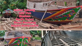 JUKUNG MOTORBOAT STILL IN THE FINISHING PROCESS
