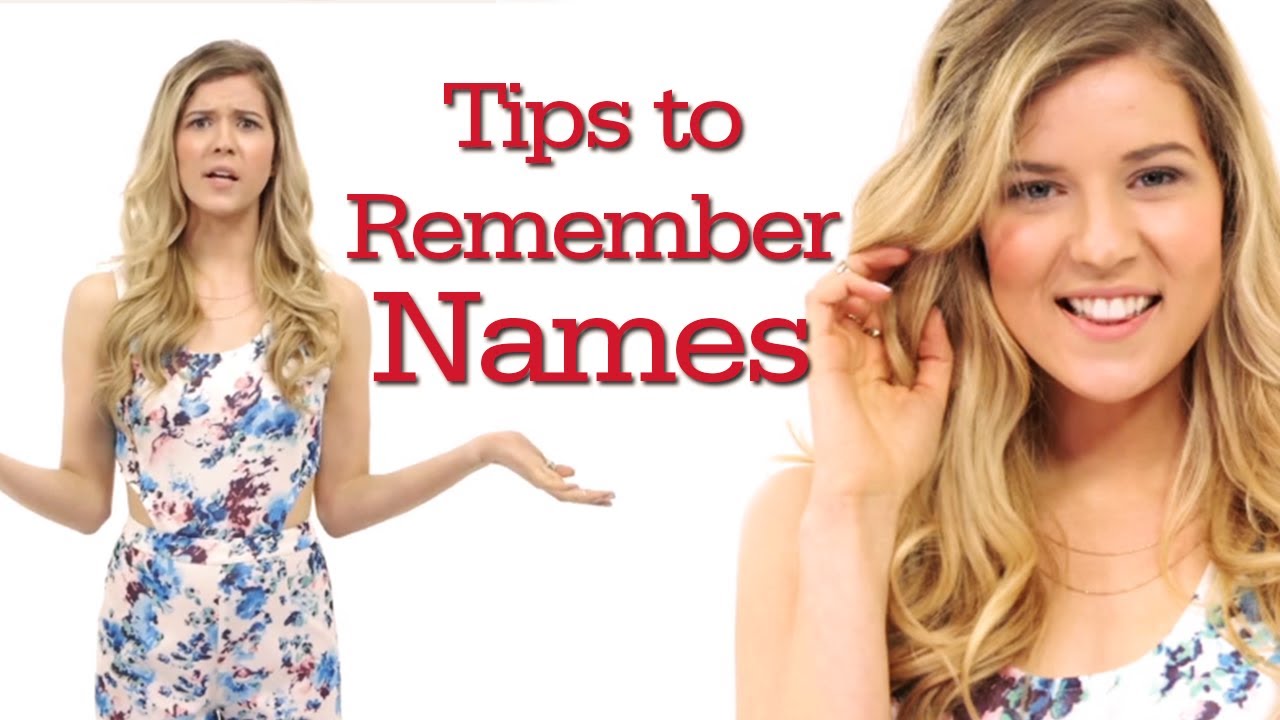 How to Remember Names Easily with Meghan Rosette! 