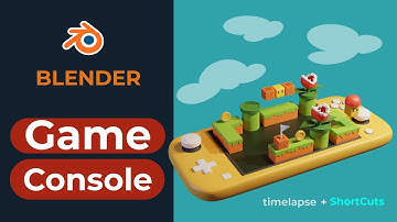 Creating a GAME CONSOLE in Blender - 2.81