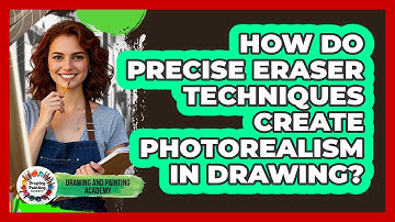 How Do Precise Eraser Techniques Create Photorealism In Drawing? - Drawing and Painting Academy