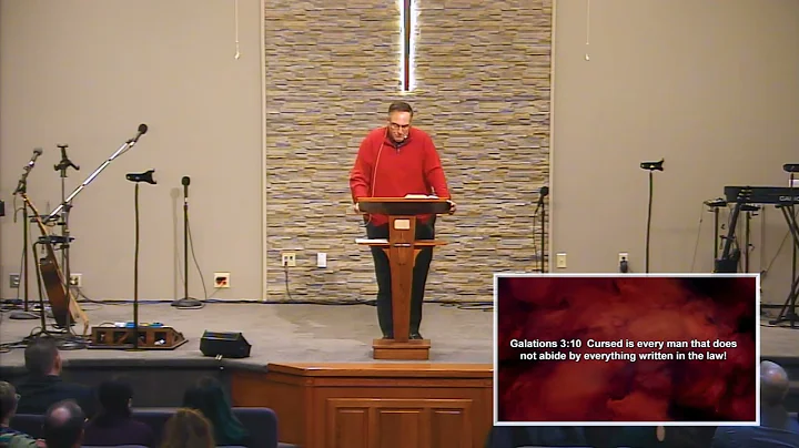 Pastor Michael Campo speaking at Open Bible Center...