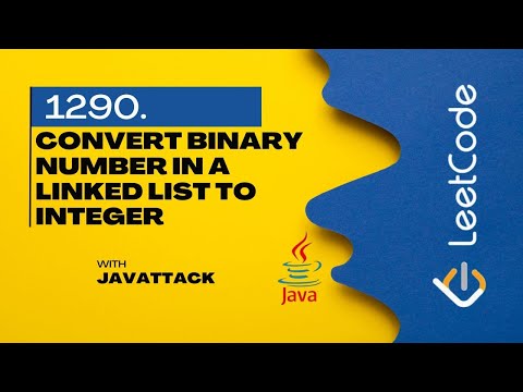 1290. Convert Binary Number in a Linked List to Integer | Leetcode | Java |