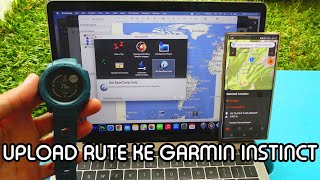 cara upload rute pendakian ke Garmin Instinct screenshot 5