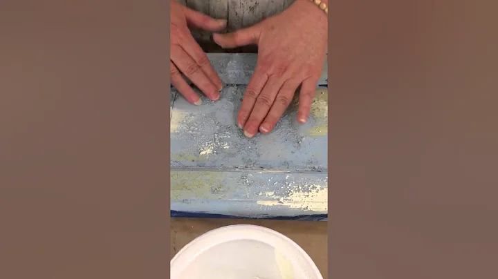 Crusty, Old and Chunky painting technique using An...