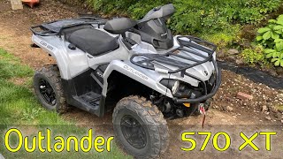 New Can-Am Outlander 570 XT Walkaround