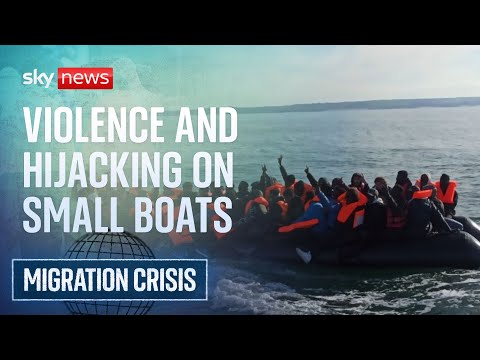 Woman describes 'hijacked' migrant boat where five people died.