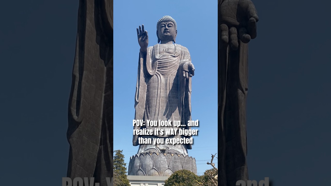A giant Buddha statue located not far from Tokyo #japantravel #japantrip #tourguideinjapan