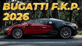 🔥 “¡Nuevo Bugatti F.K.P. Hommage 2026! El HÍPERDEPORTIVO que ROMPE todas las reglas” 🔥