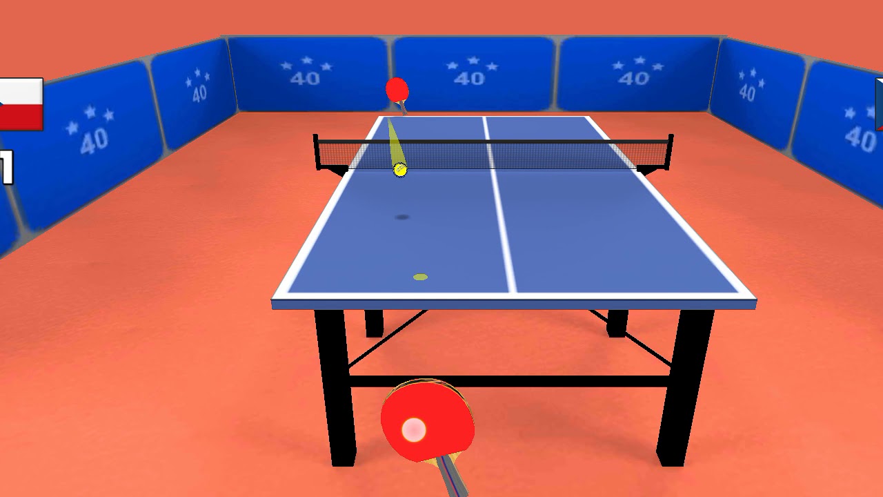 Table tennis game YouTube