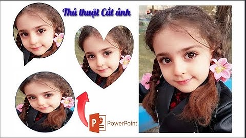 CÁCH CẮT ẢNH THÀNH HÌNH TRÒN BẰNG POWERPOINT ĐƠN GIẢN
