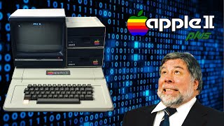 Vintage Apple II Plus Computer with Sanyo VM 4509 B/W Monitor (1979)