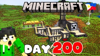 I Played Minecraft for 200 days - Part 2 - (Tagalog | Minecraft 1.19)