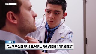 FDA approves first GLP-1 pill for weight management