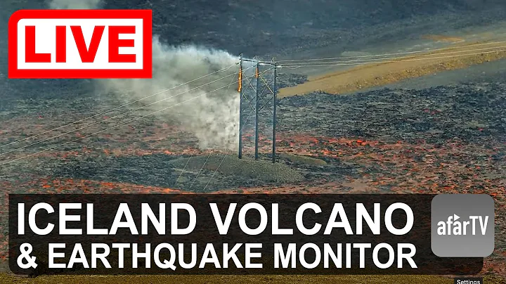 🔴 Live Now: 24/7 Iceland Volcano Watch (Multi-cams)