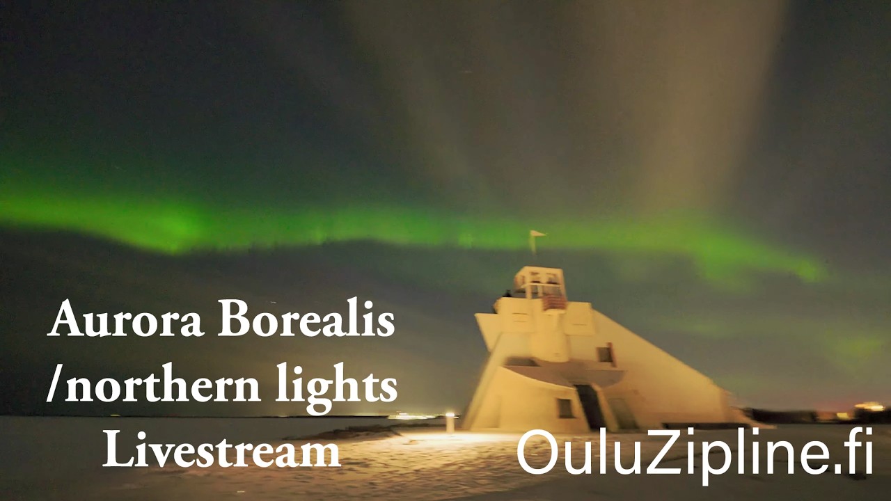 Aurora Borealis Live – Oulu Nallikari Seaside — Oulu, Northern Ostrobothnia live camera thumbnail