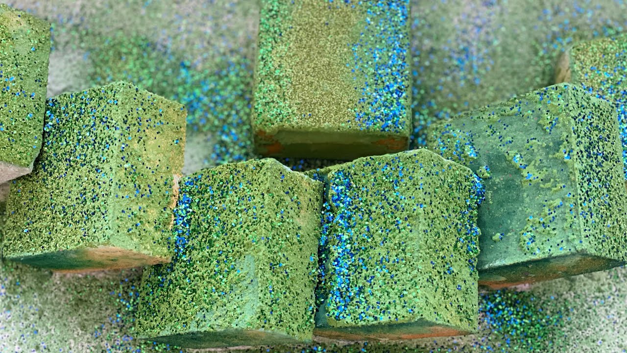 Rgc Block Green RGC Blocks by Request & Flowers in the 2nd crush | Gym Chalk ASMR ...