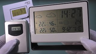 ❄️Метеостанция Jiks Meteo С Беспроводным Датчиком