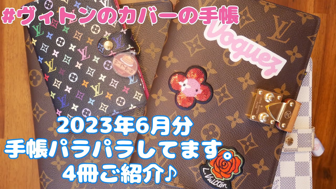 LOUIS VUITTON ルイヴィトン USA限定 A7差し込み式 手帳カバー 白う