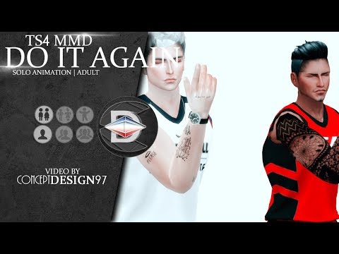 The sims 4 - MMD dance : DO IT AGAIN (Pia Mia ft. Chris Brown, Tyga) *DOWNLOAD*